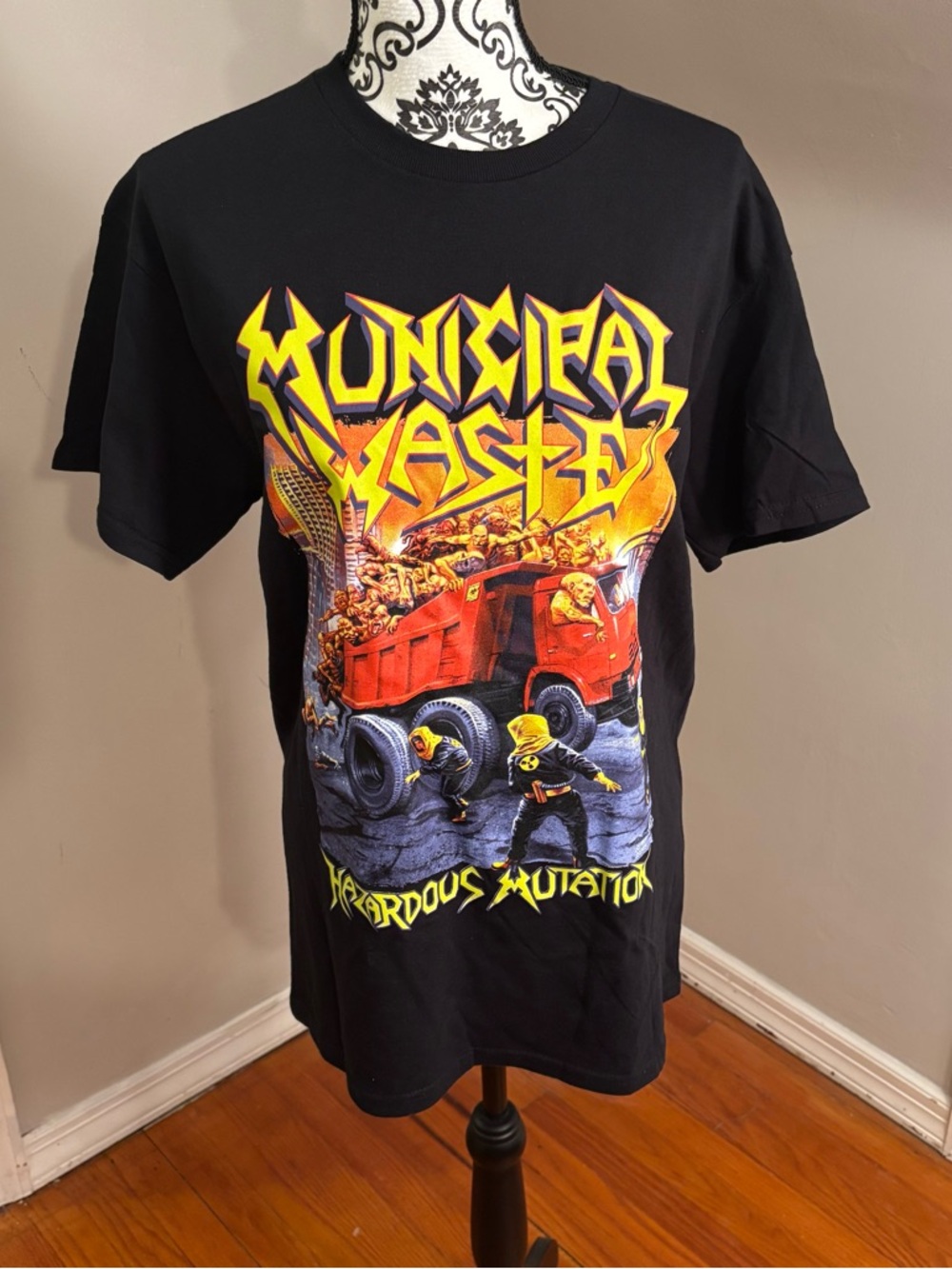 Municipal Waste Hazardous Mutations T-Shirt small band tee thrash metal punk